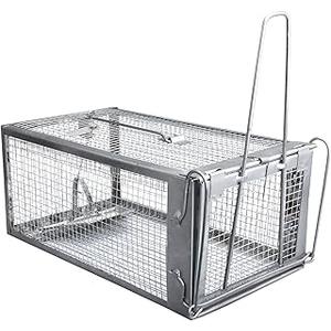 Rat Chipmunk Trap Humane Live Mouse Vole Cage Trap