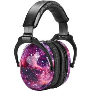 ZOHAN EM030 Kids Ear Protection, Noise Cancelling Headphones Ear Muffs for Autism Sensory, Safety Noise Reduction Hearing Protection for Monster Truck/Concerts/Fireworks/Air Shows (1 Pack - Nebula)