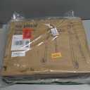 Folding Walkers for Seniors with 2 Skis and 5" Wheels, Lightweight Adult Rolling Walker, Supports Up to 350 Pounds, Adjustable Height, Aluminum Standard Walker, Silver