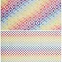 Cricut Infusible Ink Transfer Sheets -4 Sheets 12" x 12" - Rainbow Pattern - for Cricut EasyPress