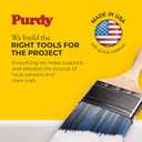 Purdy 144380230 Nylox Series Sprig Flat Trim Paint Brush, 3 inch