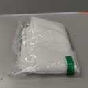 N&Y HOME Fabric Shower Curtain Liner Solid White with Magnets, Hotel Quality, Machine Washable, 70 x 72 inches for Bathroom