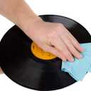 Record-Happy Record Cleaning Anti-Static Cloth - Extra Large - 4 Pack Microfiber Towel Lint Free Vinyl Cleaner for Your LP Collection