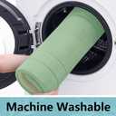 Arotive Memory Foam Bathroom Rug Mat 47x24, Ultra Soft and Absorbent Bath Mat, Machine Wash Dry, Comfortable Bath Rug Carpet for Bathroom Floor, Tub and Shower, Sage Green