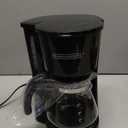 BLACK+DECKER 5-Cup Coffee Maker with On/Off Switch, Sneak-A-Cup Feature, and Easy-View Water Window, Black