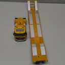Alloy Die-Cast Construction Vehicles Toys Set w/Semi Truck, Excavator & Bulldozer - Real Lights & Sounds, Movable Parts - Learning Toys Gift for 3-7 Year Old Boys Girls
