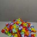 GIFTEXPRESS 72 ft Plastic Flower Lei Garland/Hawaiian Floral Border/Luau Party Flower Garland/Hawaiian Party Garland/Luau Party Decoration