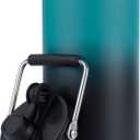 Kerilyn Insulated Gallon Jug with Handle, One Gallon, 128oz Stainless Steel, Large Double Vacuum Water Bottle for Hot & Cold Drinks, Wide Mouth, Sweat Proof, Great for Travel, Camping, Blue Gradient