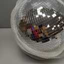 Disco Ball 12-Inch  Large Hanging Mirror Ball Disco Ball Decor for Disco Party Decorations, Weddings, Events, Disco Christmas Decor, and Home Celebrations