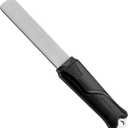 SHARPAL 121N Dual-Grit Diamond Sharpening Stone File Garden Tool Knife Sharpener Coarse 325 / Extra Fine 1200 Grit for Lawn Mower Blade, Axe, Hatchet, Hedge Shears, Chisels, Drills Mothers Day Gifts