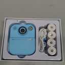 Kids Camera Instant Print Digital Toddler Camera for 3-12 Year Olds, Gift for Boys and Girls - Perfect for Birthdays, Christmas, Fun Photo Toy (Blue)