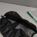 INTGET Center Console Armrest Cover for 2026 Ford F150 Accessories 2015-2023 2024 2025/for F250 F350 F450 F550 2017-2026 40/20/40 Jump Seat Car Arm Rest Lid Seat(black stitches, 2015-2026 Jump Seat)