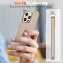 SUPFINE Magnetic for iPhone 12 Pro Max Case(Compatible with MagSafe)(Military Grade Drop Protection) Slim Translucent Matte Shockproof with Anti-Fingerprint Phone Case,Desert Gold