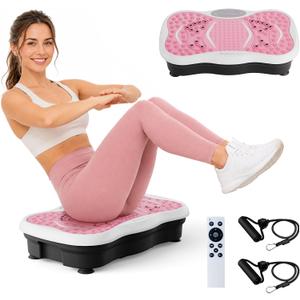 HOPHORSE Vibration Plate Exercise Machine for Lymphatic Drainage,200 Speeds