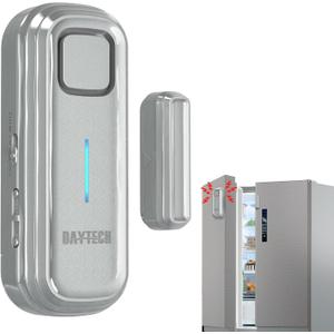 Daytech Freezer Door Alarm with Delay 1/2/3/4 mins Reminder When Left Open Fridge Alarm 0 to 120 dB Refrigerator Door ajar Alert for Home Garage Basement(1 Pack Gray) Daytech Freezer Door Alarm with Delay 1/2/3/4 mins Reminder When Left Open Fridge Alarm 0 to 120 dB Refrigerator Door ajar Alert for Home Garage Basement(1 Pack Gray)
