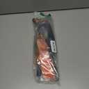 Detachable Snow Brush and Ice Scraper for Car Windshield - 23.6" Scratch-Free Snow Remover with Comfortable Foam Grip for Car Windows and Roof(Orange)