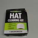 4-in-1 Professional Hat Cleaning Kit - Removes Dirt and Stains, Gentle Hat Cleaner for Baseball Caps, Fitted Cowboy, & Felt Hats, Complete Hat Cleaner with Hat Deodorizer, Brush & Microfiber Cloth