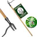 Grampa's Weeder - The Original Stand Up Weed Puller Tool with Long Handle - Made with Real Bamboo & 4-Claw Steel Head Design - Easily Remove Weeds Without Bending, Pulling, or Kneeling.