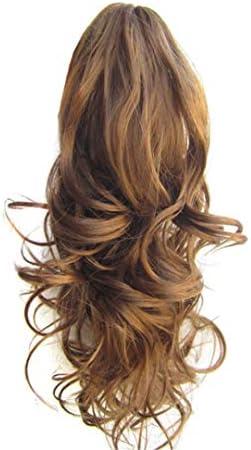 Girl show Short Curly Synthetic Ponytail Heat Resistance Fibre Hair Piece CP-222 16 inch