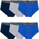 Fruit of the Loom Men's Underwear Briefs, Tag Free & Moisture Wicking, Assorted Color Multipacks L