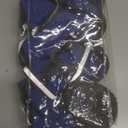 Dociote Dog Shoes for Large Dogs Winter Snow Dog Booties with Adjustable Straps Rugged Anti-Slip Sole Paw - Sports Running Hiking Pet Dog Boots Protectors Comfortable Fit Blue XXL