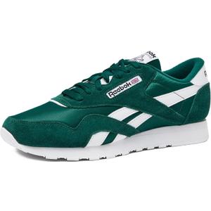 Reebok Classic Nylon Mens Sneakers Tennis Shoes (12.5, Collegiate Green/Collegiate Green/White)