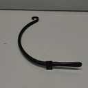 Hose Holder Wall Mount Metal/8-Inch Heavy-Duty Garden Hose Hanger Outdoor, Hand-Forged Hose Rack Mount
