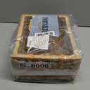 Water Hyacinth Storage Baskets For Organizing, Wicker Baskets For Storage With Macrame Handle, Small Woven Basket Small Wicker Blanket Basket For Organizing, Rectangular Woven Blanket 12x9x5 In