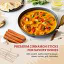 4 x 52USA Cinnamon Sticks, Cinnamon 4 oz (113g), Whole Cinnamon Sticks, 100% Raw, Kosher Certified, Gluten Free, Pure & Fresh Cinnamon, Perfect for Baking, Cooking & Beverages