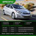 Power Window Motor Compatible with Hyundai Elantra 2011 2012 2014 2015 2016,Front Driver Side or Rear Passenger Side & Sonata 2013 2014 2015,Rear Passenger Side,Replace # 824503X000, 824503X100