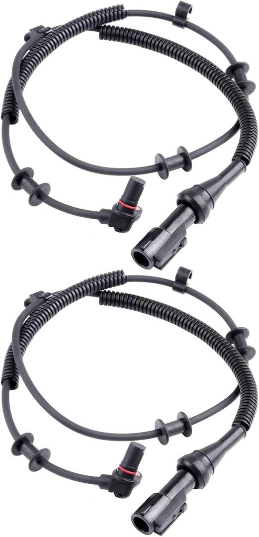 OCPTY ABS Wheel Speed Sensor Compatible for Ford F-150 2005-2008 & for Lincoln Mark LT 2006-2008, Front Left Right 2PCS, 4WD, 5L3Z2C204A, 7L3Z2C204AA OCPTY ABS Wheel Speed Sensor Compatible for Ford F-150 2005-2008 & for Lincoln Mark LT 2006-2008, Front Left Right 2PCS, 4WD, 5L3Z2C204A, 7L3Z2C204AA