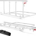 Bed Rails for Elderly Adults Safety, Folding Bed Assist Rail Handle for Seniors & Surgery Patients, Fall Prevention Safety Hand Guard Fit King, Queen, Full, Twin(Tool-Free Assembly), 48"x17.2"