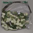 Melorca&Guilla Artificial Plants,4PCS 35.4" Green Faux Branches for Vase,Artificial Plants for Shop Garden Office Home Dcor (4, White Orchid Fruit)