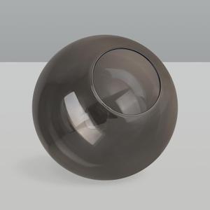 5.11 Diameter, 2.63" Opening Diameter,Lighting Smoke Gray Glass Globe Shade,Transparent Lampshade Glass Accessories For Pendant Lights, Wall Lights, And Ceiling Lights