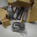 Panasonic Cordless Phone, Easy to Use with Large Display & Big Buttons, Flashing Favorites Key, Flashlight, Call Block, Volume Boost, Talking Caller ID, House Phones, 3 Handsets - KX-TGU433B