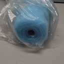 Light Blue Tulle Fabric Rolls 54 Inch by 40 Yards Tulle Bolt Spool for Wedding Decorations DIY Tutu Baby Shower Table Skirt Ceiling Decor Birthday Party Craft Supplies