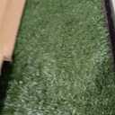 Artificial Grass Puppy Pee Pad for Dogs and Small Pets - 20x25 Inch, Reusable 3-Layer Turf Pads for Dogs with Tray - Indoor and Outdoor Fake Grass Potty Pet Supplies by PETMAKER