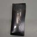 MERRY'S Classic Square Semi-Rimmed Polarized Sunglasses for Men Women S6016 (Black Frame/Silver Bridge/Black Lens)