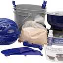 Frankford Arsenal Quick-N-EZ 110V Case Tumbler Kit with Sifter for Brass Cartridge Cleaning and Polishing for Reloading