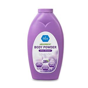 MED PRIDE 100% Talc-Free Cornstarch Dusting Powder for Women Paraben-Free Soothing Odor & Moisture Protection (Lavender 13 Ounce (Pack of 1))