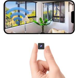 Mini Wireless Magnetic 2026 Camera Small Home HD Security WiFi 1080P Micro Nanny Cam with Motion Detection,Cloud & SD Storage,Night Vision,Wide Angle Tiny Cameras for Home Baby Office Indoor Outdoor