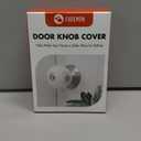 Mom's Choice Gold Awards Winner - EUDEMON 4 Pack Baby Safety Door Knob Covers Door Knob Locks(not Suit for All Door knobs)