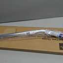 Medline Aluminum-Chrome Offset Walking Cane, Adjusts 2938 & Supports Up to 300 Lbs. Mobility Aid Provides Balance for Seniors & Adults
