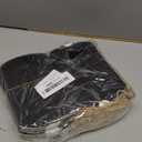 MANCHAP 100Pcs 5 x 3.4 Inch Black Pillow Boxes with Jute Twines, Large Cardboard Pillow Box, Pillow Candy Favor Box for Birthday, Wedding, Parties