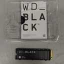 WD_Black SN850X 8TB NVMe SSD with Heatsink - M.2 2280, Up to 7,300 MB/s Read speeds, Up to 6,300 MB/s Write speeds, Gaming Expansion, High Performance Internal Solid State Drive - WDS800T2XHE