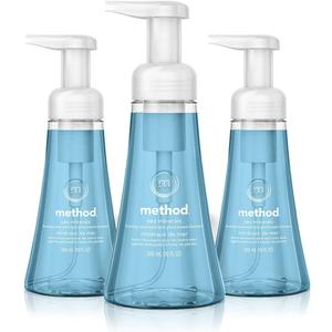 Method Foaming Hand Soap, Sea Minerals, Paraben and Phthalate Free, Biodegradable Formula, 10 fl oz (Pack of 3)