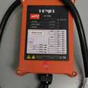 Wireless Crane Remote Control Industrial for Overhead Bridge Travelling Hoist Crane 8 Channel Radio Transmitter and 110V 220V 380V Receiver