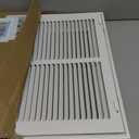 Howeall 14"W x 24"H [Duct Opening Size] Steel Return Air Filter Grille - Removable Face/Door for 1 inch Filters -HVAC Vent Cover Grill - White [Outer Dimensions: 16 5/8"W X 26 5/8"H]
