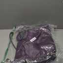 RAINSMORE Teacher Tote Bag with Insulated Lunch Compartment 15.6 inch Laptop Bag for Women Lightweight Work Bags Nurse Bags (Dark Purple)