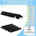 17" Flavorizer Bars for Weber Genesis II Grill Parts GS4 Genesis II/II LX 300 Series Genesis II E-310 E-315 E-335 LX E-340 Replacements for 66795 Porcelain Enameled Steel Flavor Bars, 5 Pack